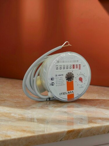 Изображение товара Счетчик воды ITELMA универсальный Ду 15, L 80 мм. импульсный