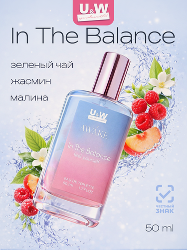 Изображение товара Духи свежие цитрусовые Awake In the balance 50 мл, цветочно-фруктовые , популярные