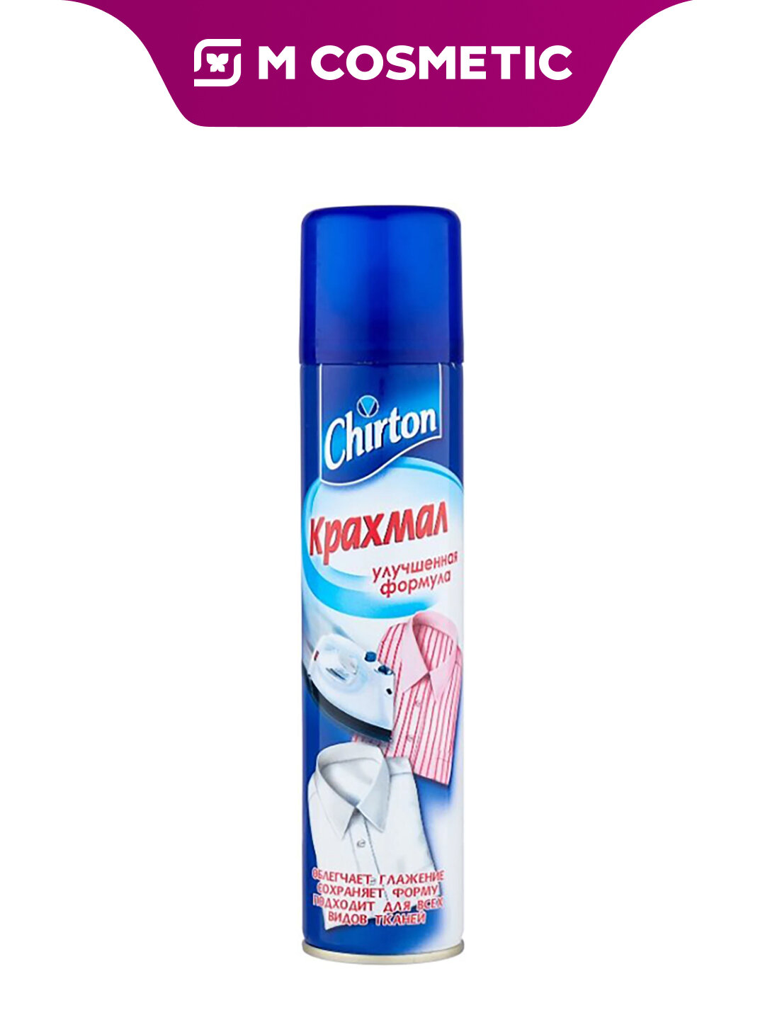 CHIRTON Крахмал-спрей, лёгкое глажение и свежесть тканей 300мл