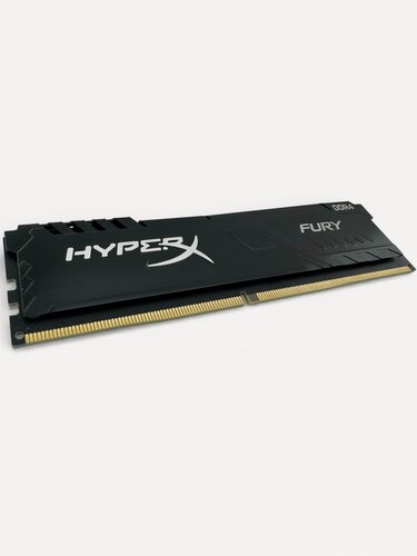 Изображение товара Оперативная память для компьютера HyperX Fury Black Series 8 ГБ DDR4 3200 МГц DIMM CL16 HX432C16FB3/8