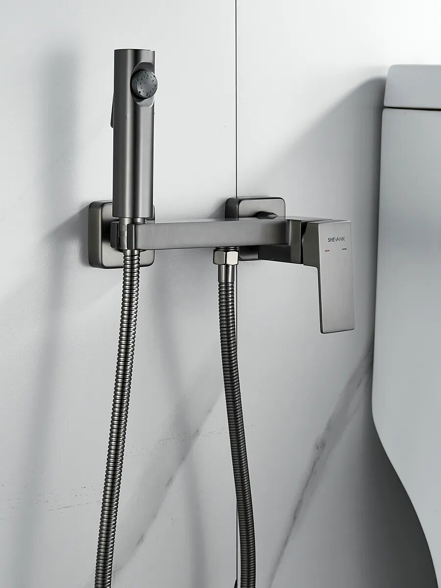 Гигиенический душ со смесителем для туалета (биде) Shevanik S9605T-1