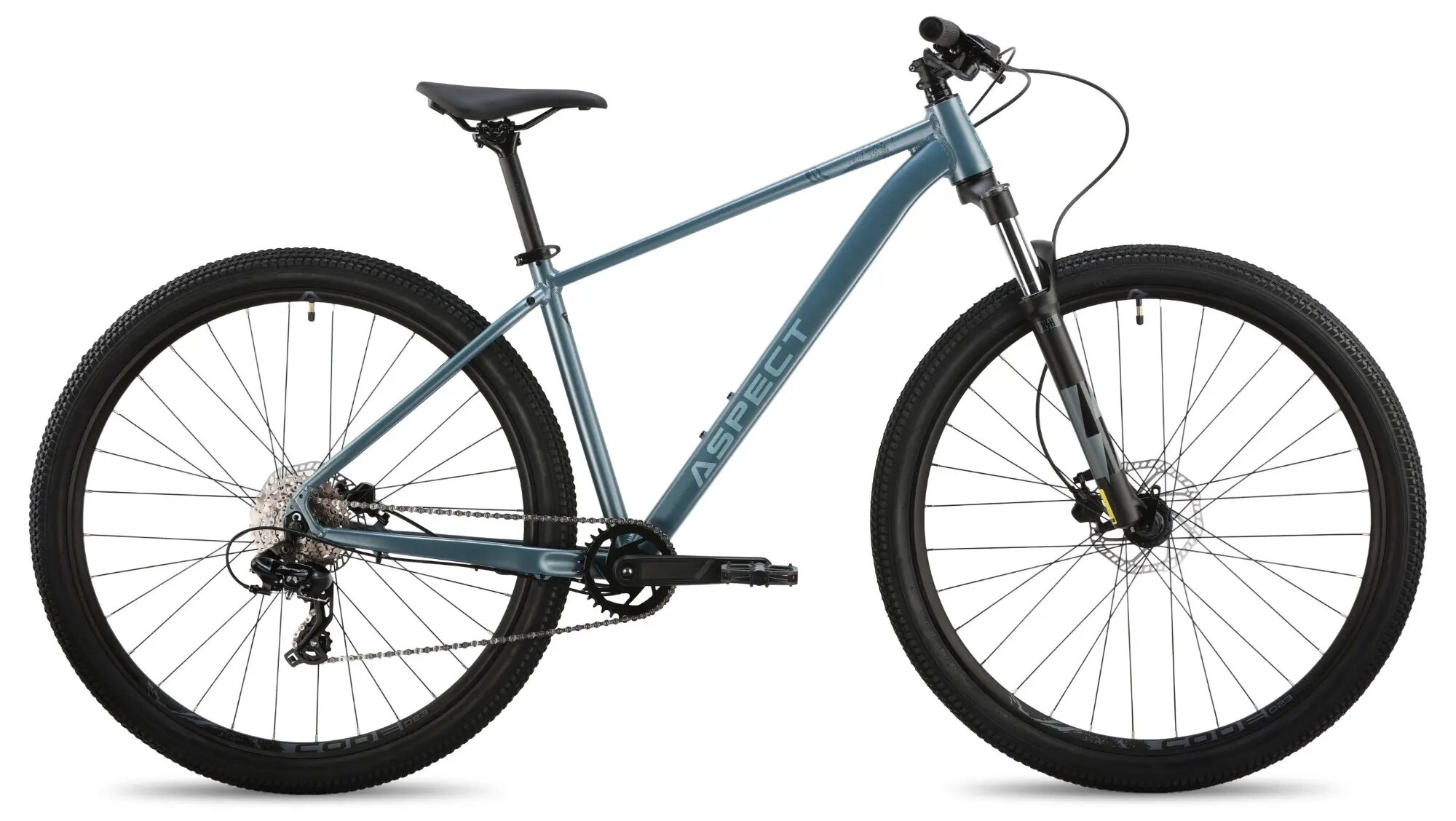 Велосипед Aspect Nickel 29 2026 (L (20"), Серо-голубой)