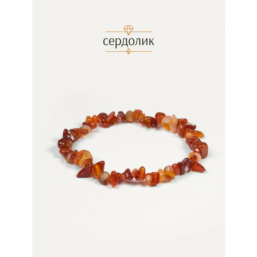 фото Браслет на ногу brandlove, длина 23 см, оранжевый