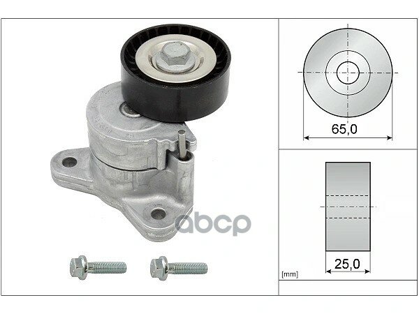 Ролик приводного ремня Citroen C-Crosser. Peugeot 4007 2.4i 16V 06> Ina арт. 534032510