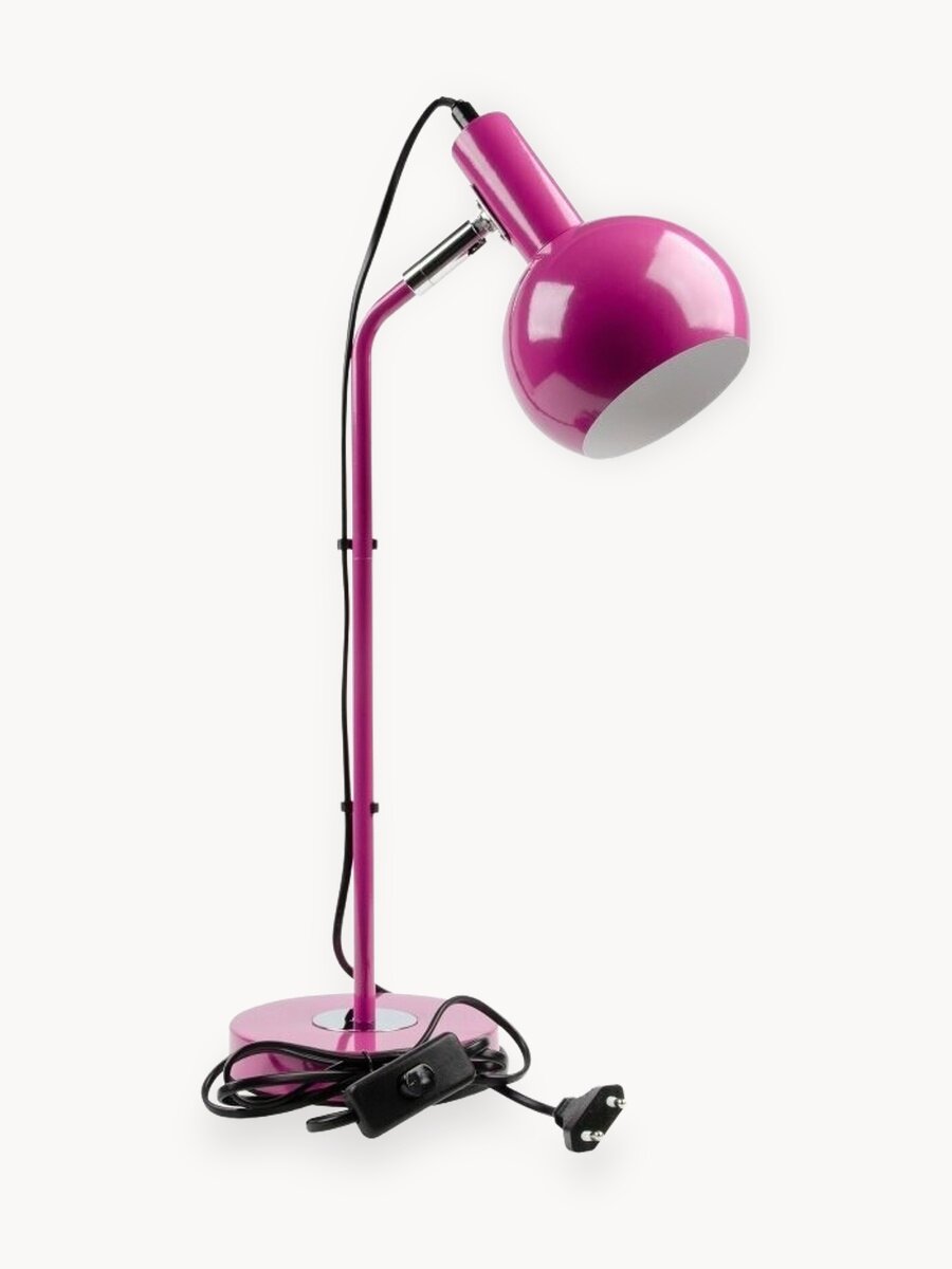 Лампа настольная, светильник настольный, 60Вт, цоколь Е14 Uniel