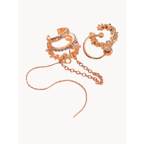 Комплект бижутерии агат золотистый 270₽