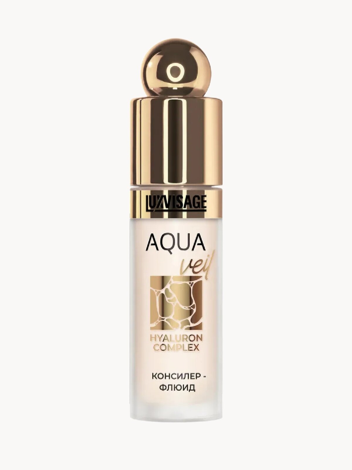 Консилер флюид AQUA veil HYALURON COMPLEX LuxVisage тон 101 Fair