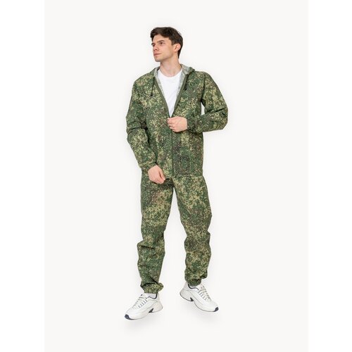 Костюм камуфлированный для рыбалки и активного отдыха ПромДизайн (куртка+брюки), 100% хлопок, 68-170RU