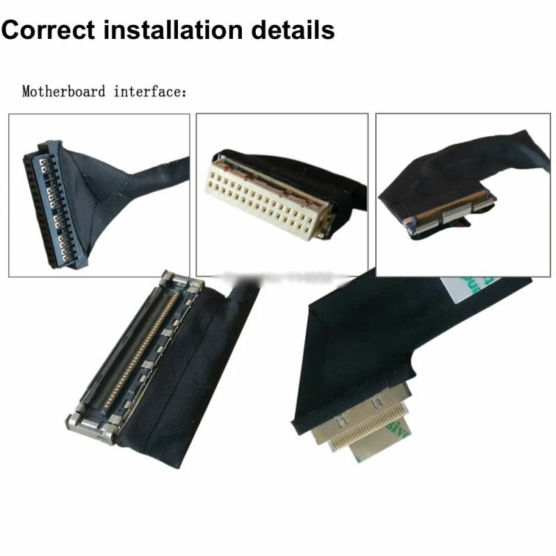 30PIN EDP FHD видеоэкранный кабель для Lenovo IdeaPad 5 15ARE05 15IIL 15ITL05 DC02C00KR10 1080P GS557 LED Lvds кабельный разъем новый