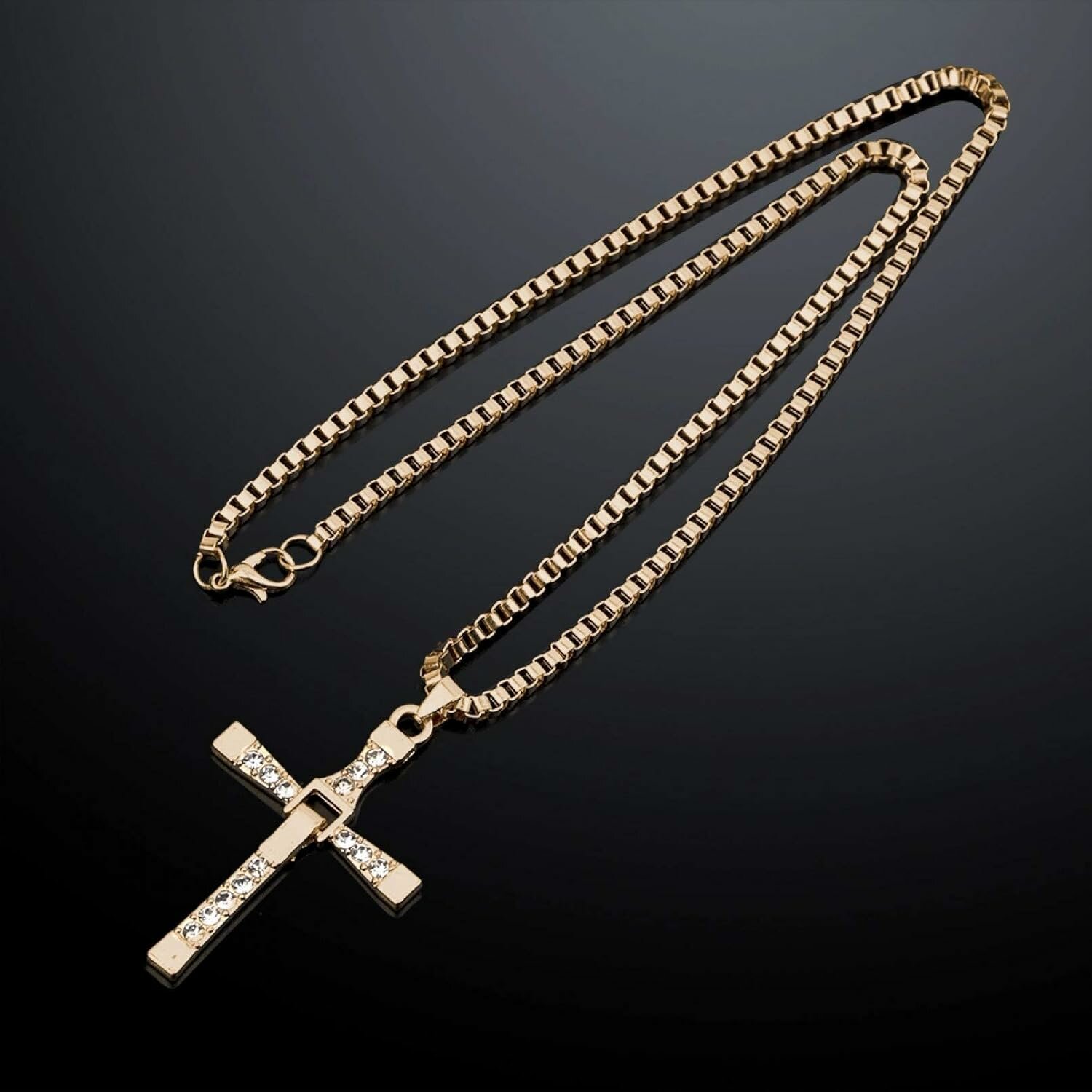 Комплект бижутерии: цепь на тело, подвеска