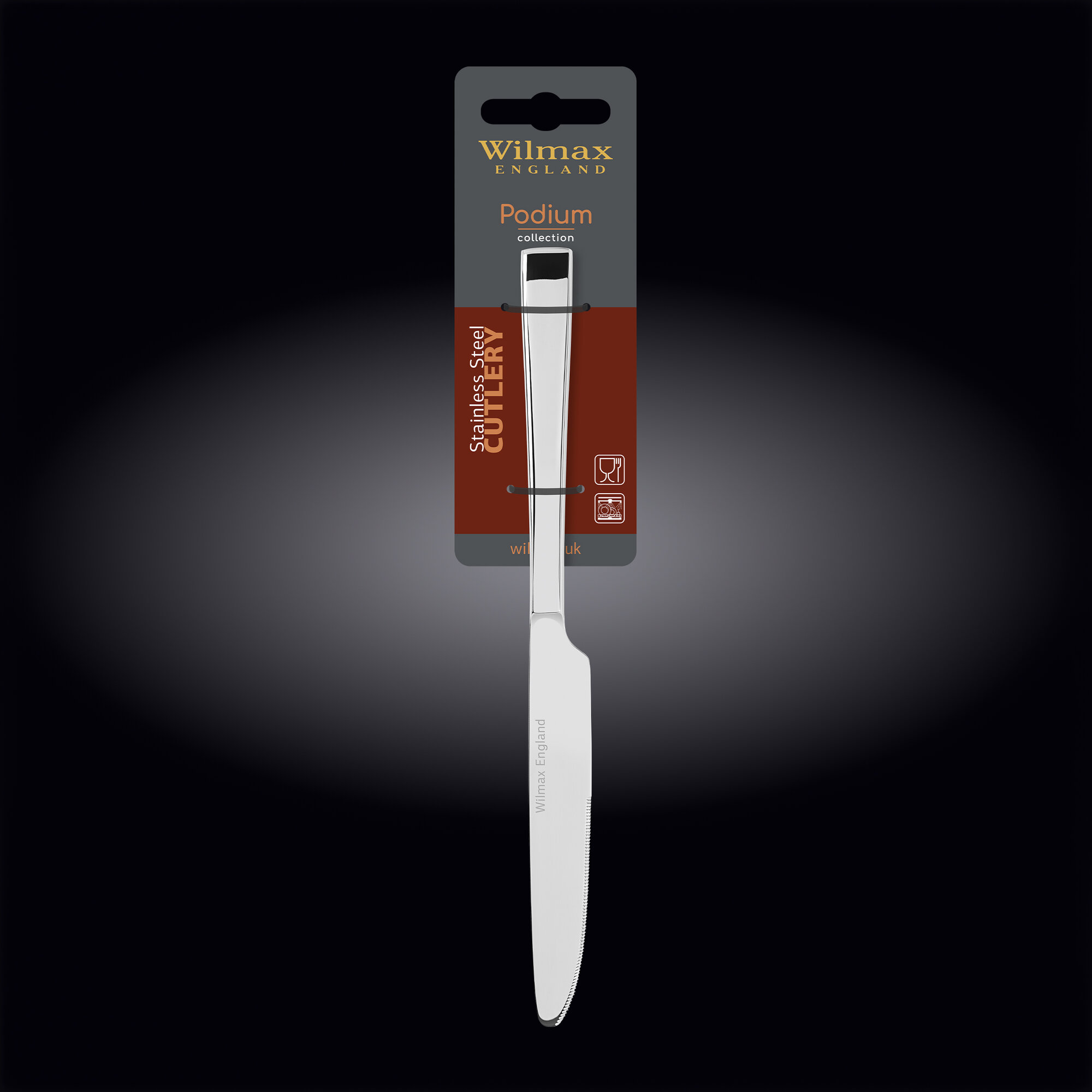 Нож столовый 24 см на блистере WL‑999631001/1B — фото 1