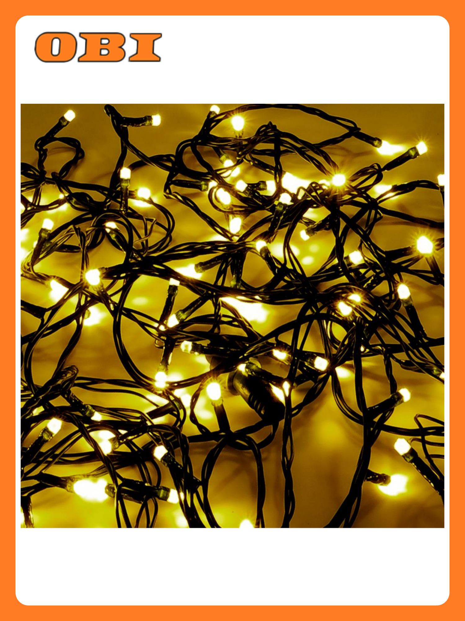 Гирлянда нить SH LIGHTS 120 LED шампань 12 м