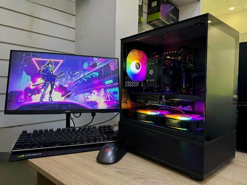 Изображение товара Игровой компьютер 2670v2 /RX-580-8g/ОЗУ-32/SSD-1T/Монитор 24|Windows 10