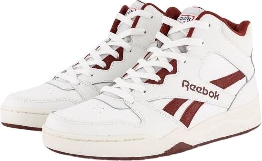 Кеды Reebok Royal BB4500 Hi2, размер 4 US, белый/бордовый/бежевый — фото 1