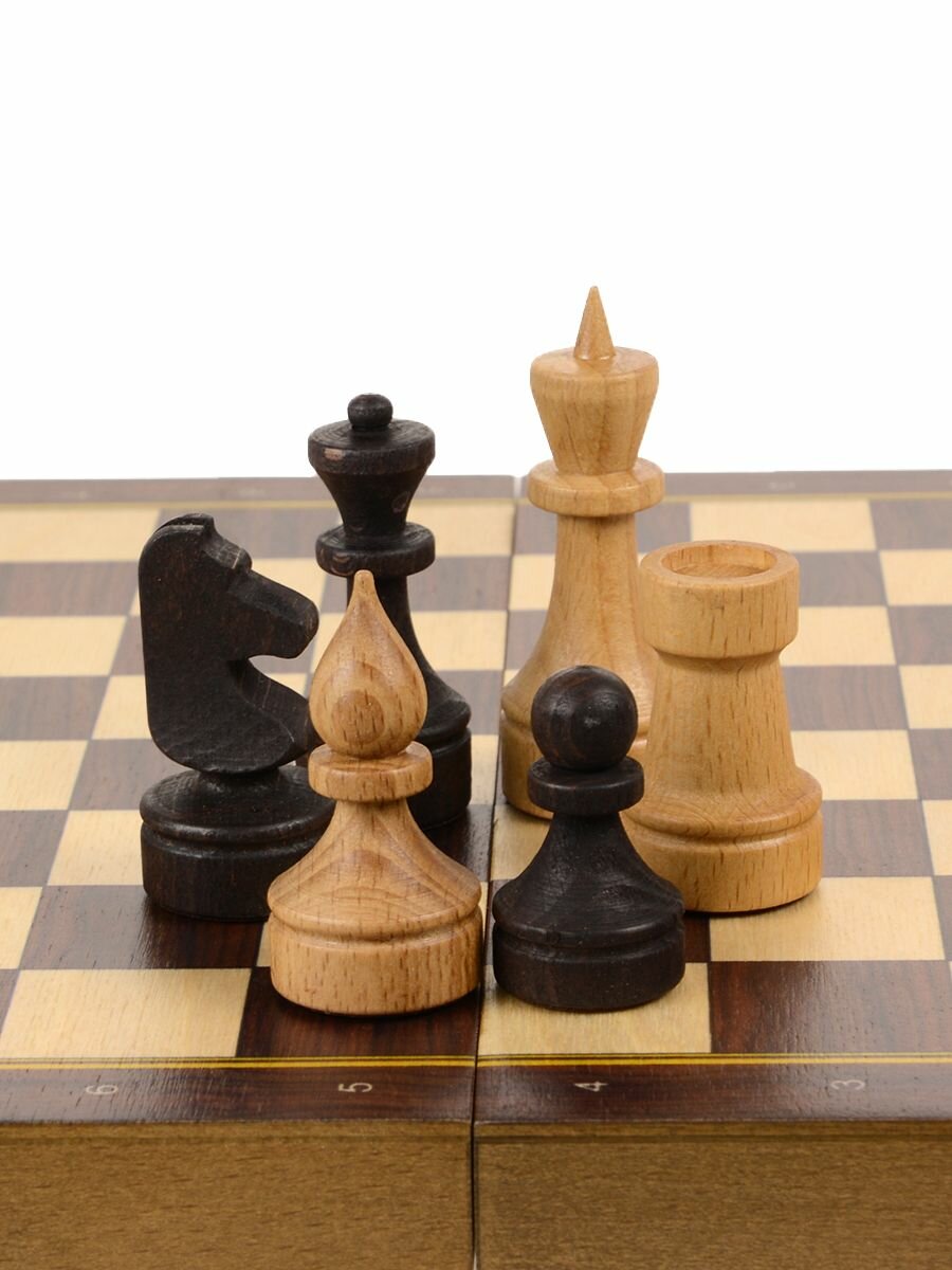 Шахматы складные 29 х 14,5 — фото 1