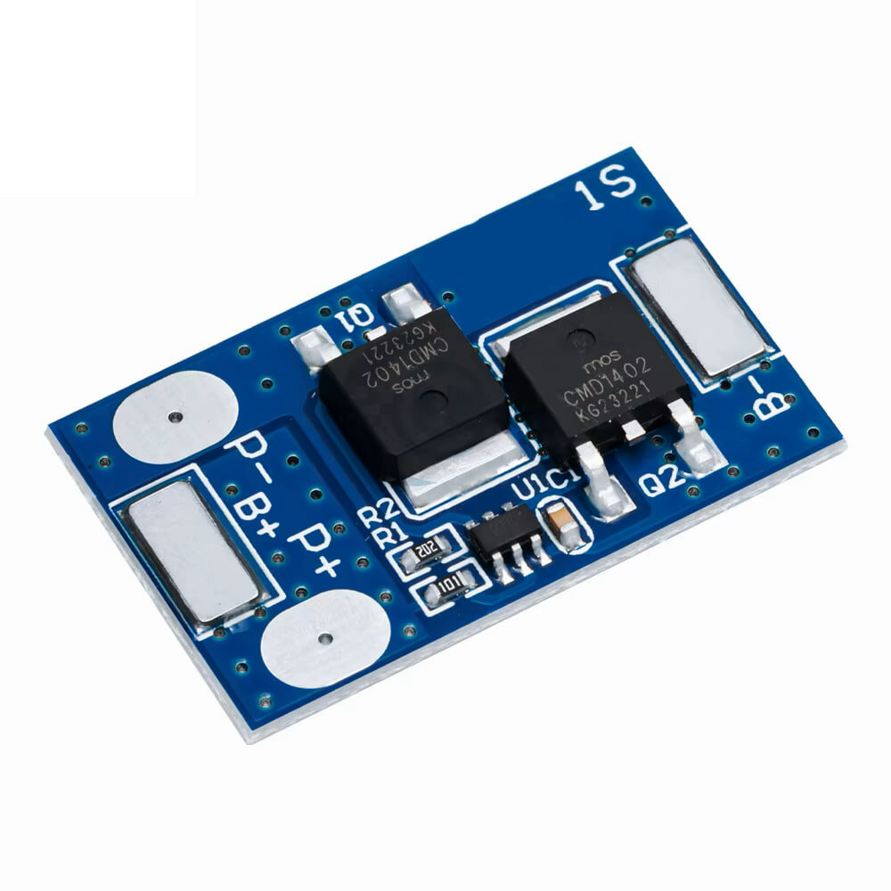 BMS HXYP-1S-30T8 для LiFePO₄ 3.2 В — плата защиты аккумулятора 1S, 7 А