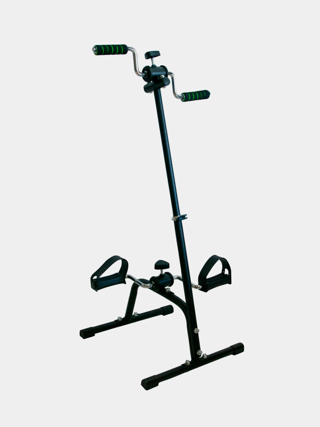 Многофункциональный степпер / мини велотренажер, с эспандерами и дисплеем, для фитнеса