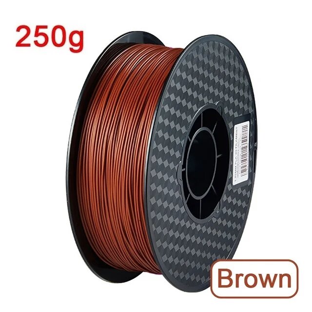 EasyThreed Basic PLA Filament 1.75мм Оранжевый 1кг/500г/250г Коричневый, Brown-250g