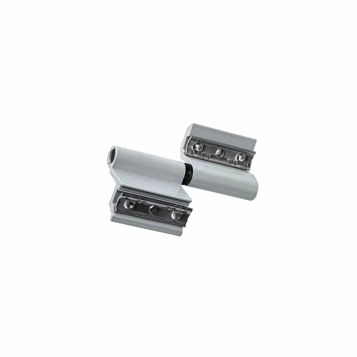Петля поворотная оконная, Европаз, регулир. +/-1.2, серебр. RAL9006 1 шт