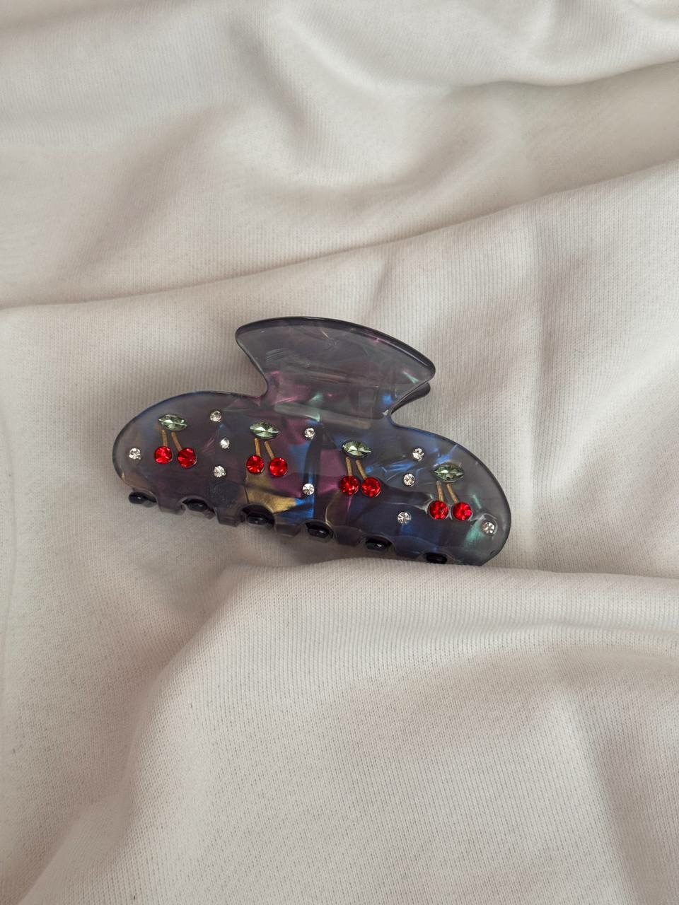 Крабики-заколки, для волос, однотонные, многоцветные, акрил, пластик, бежевые