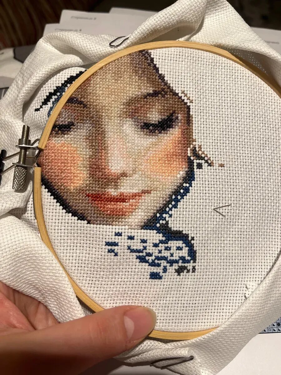 Набор для вышивания крестом Первый снег, Вышивка крестиком — фото 1