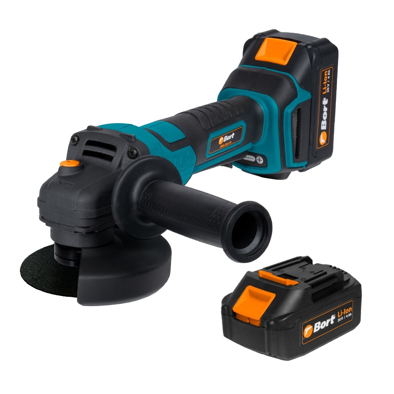Угловая шлифовальная машина Bort BWS-20Li-SR аккумуляторная (93412215)