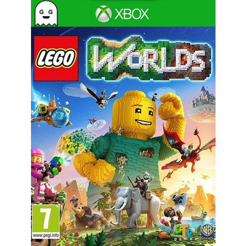 фото Игра lego worlds, цифровой ключ для xbox one/series x|s, русская озвучка, аргентина warner bros.
