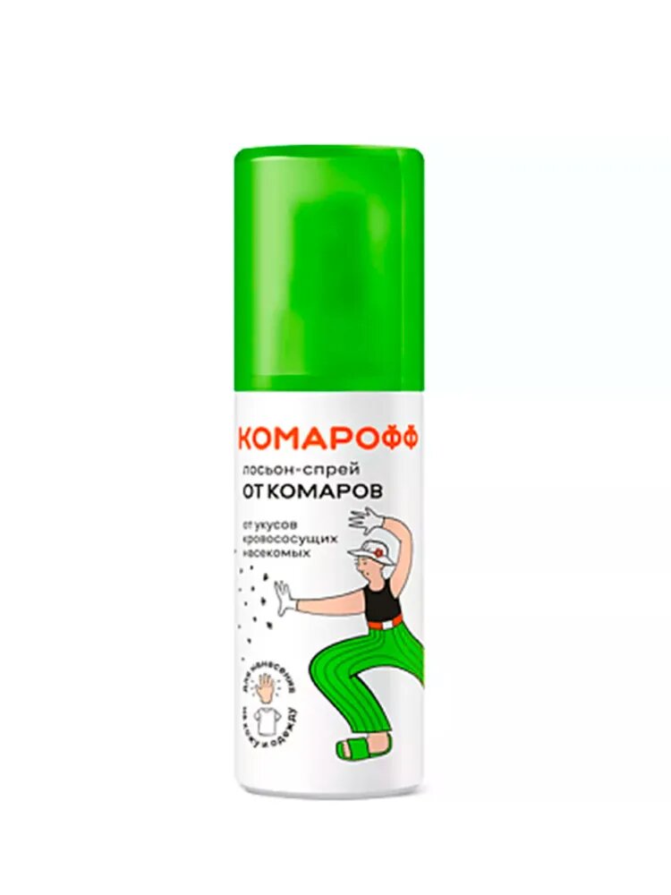 Комарофф лосьон-спрей, 100 мл