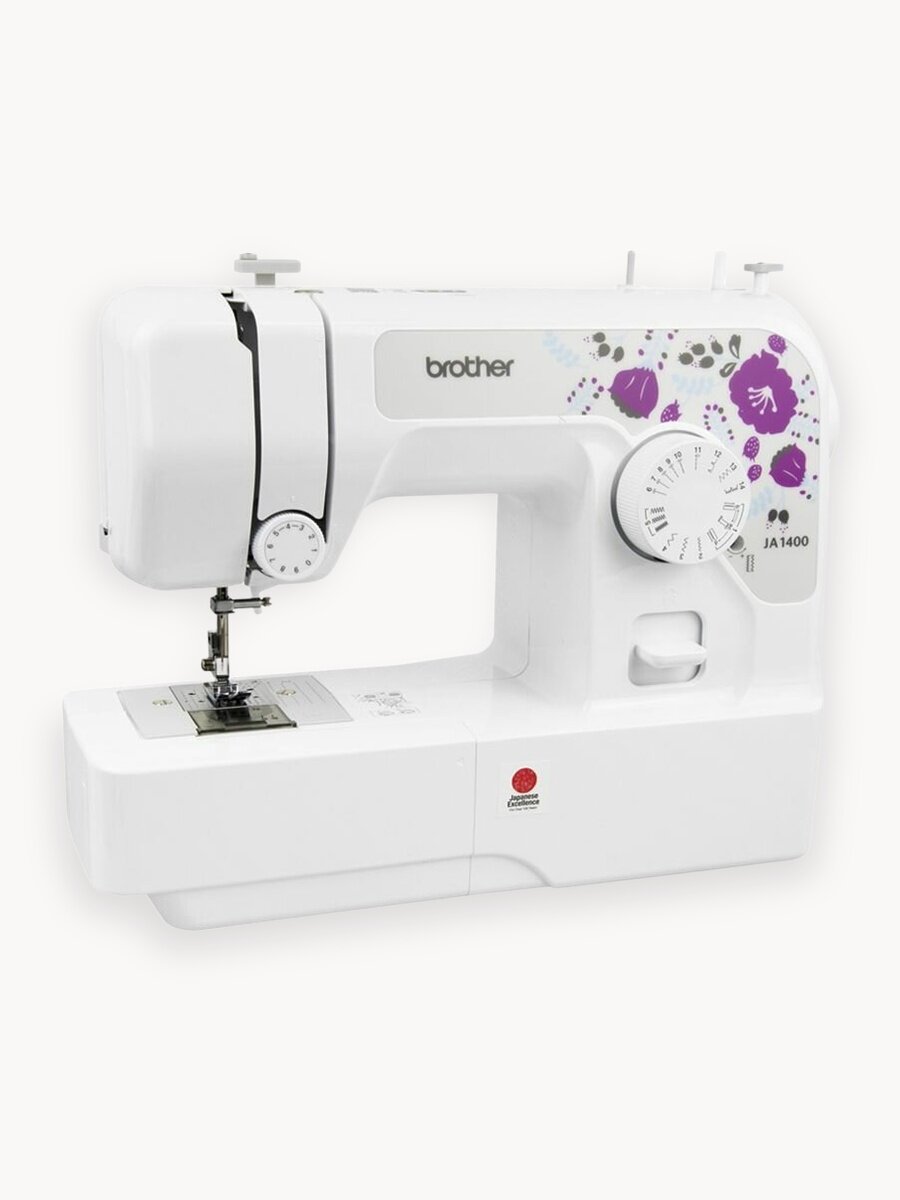 Швейная машинка Brother JA 1400 электромеханическая, 14 операций. Японский производитель.