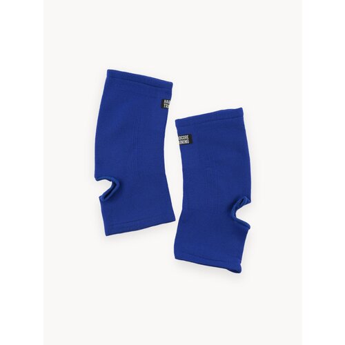 Голеностопы Hardcore Training Blue L, для тайского бокса и единоборств