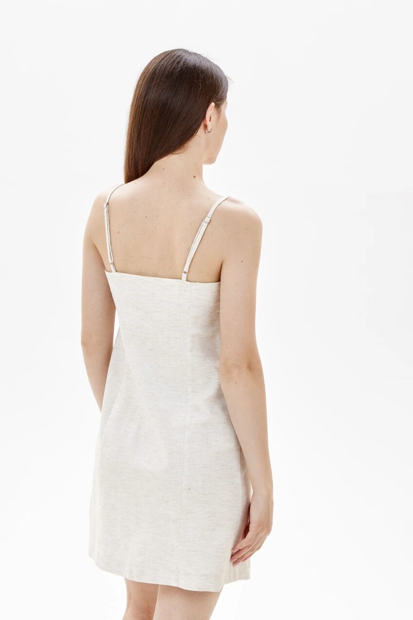 Сарафан Selfie, размер L, бежевый — фото 1