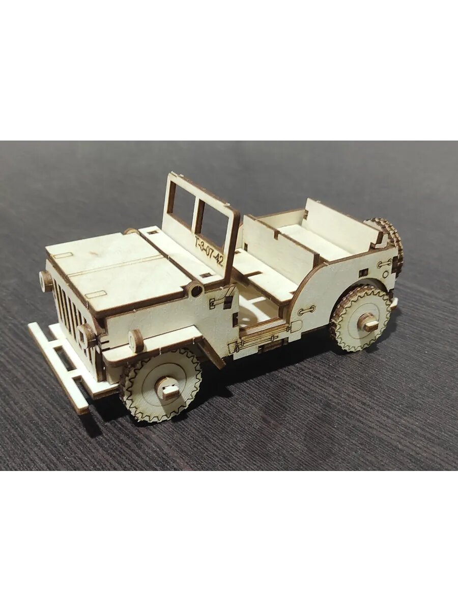 Конструктор для мальчиков-модель автомобиля Виллис МВ