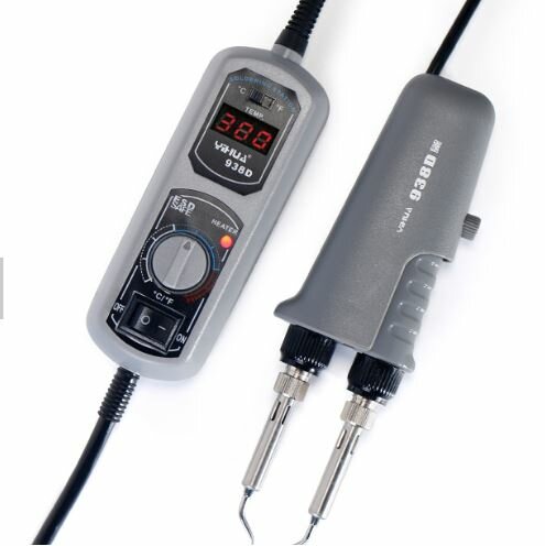YH 938D portable термопинцет SMD станция