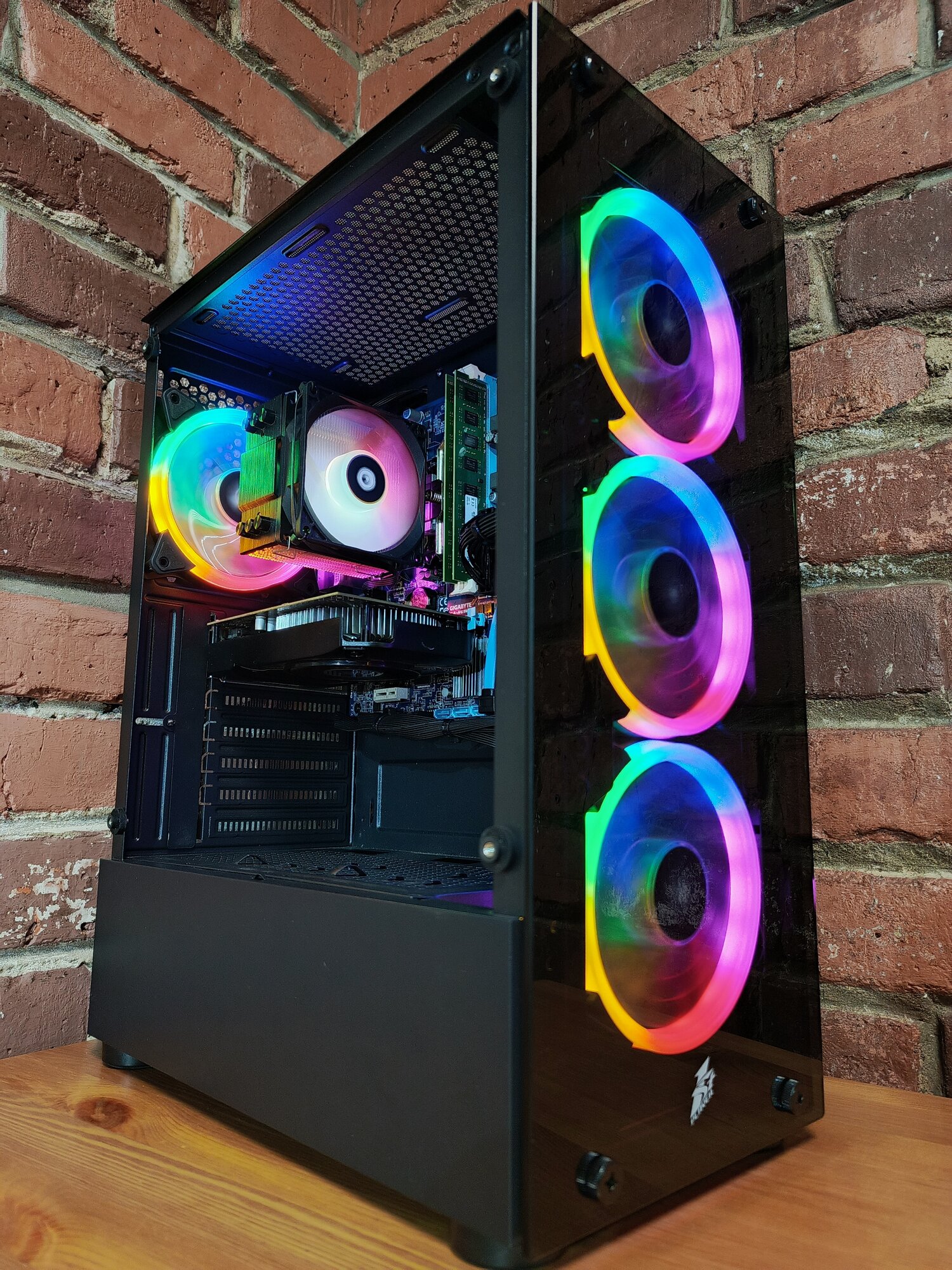 Игровой Системный Блок ID-COMPUTING, Intel Core i5, 16ГБ RAM, SSD 256ГБ, GeForce GTX 1050 Ti