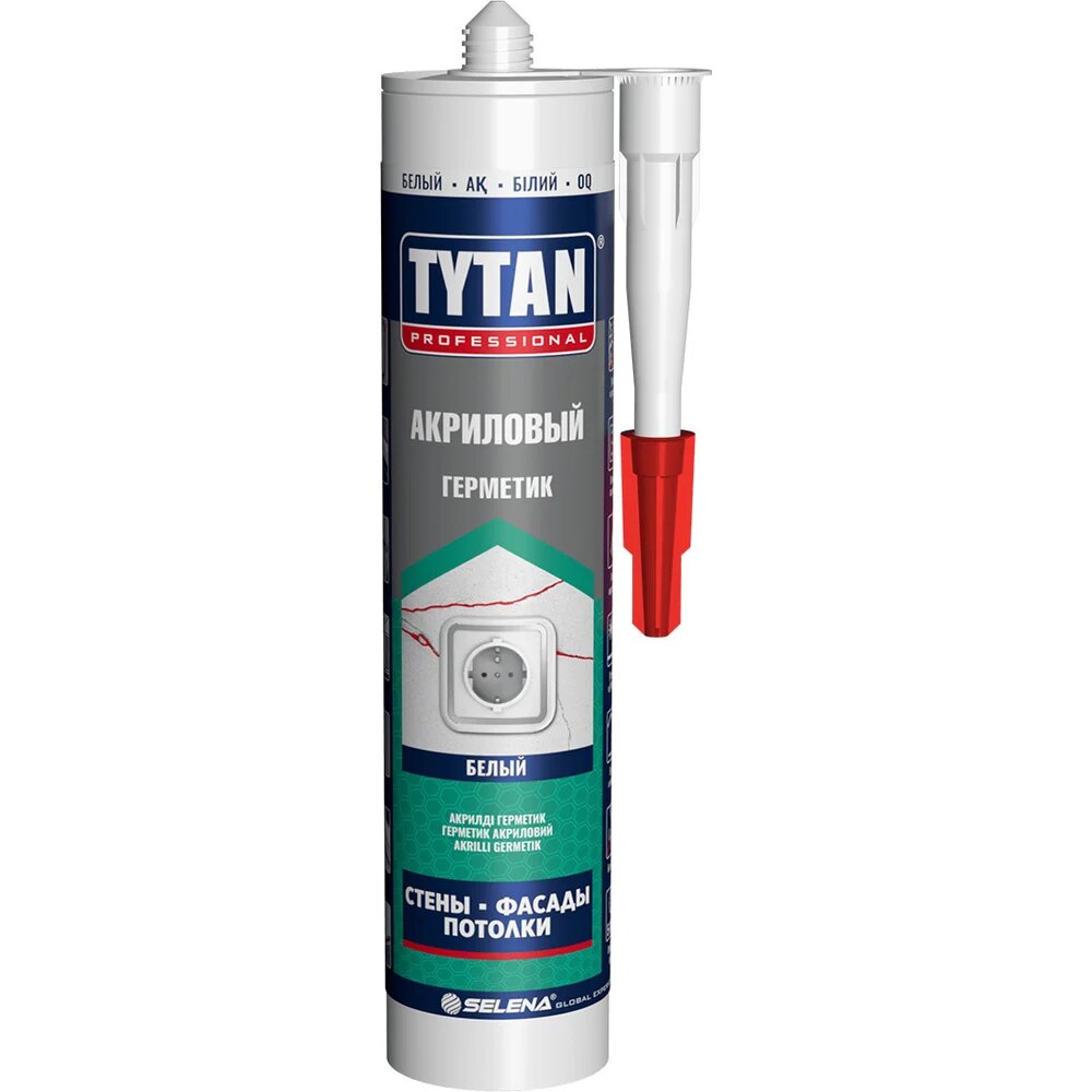 Герметик акриловый TYTAN PROFESSIONAL белый 280 мл 14889 262446
