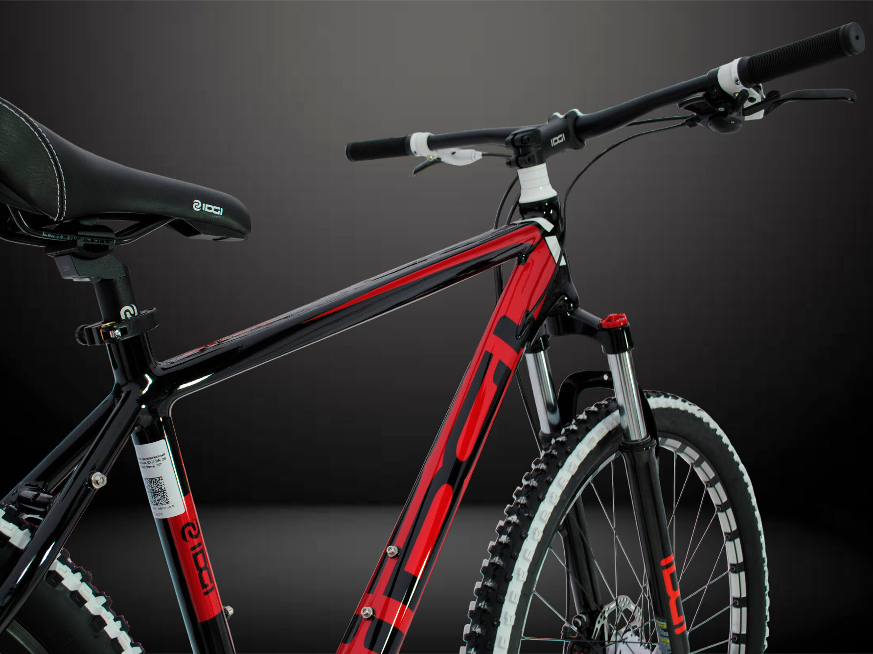 Велосипед горный IDGI BR 29" Shimano Altus, Кассета, Полированные швы