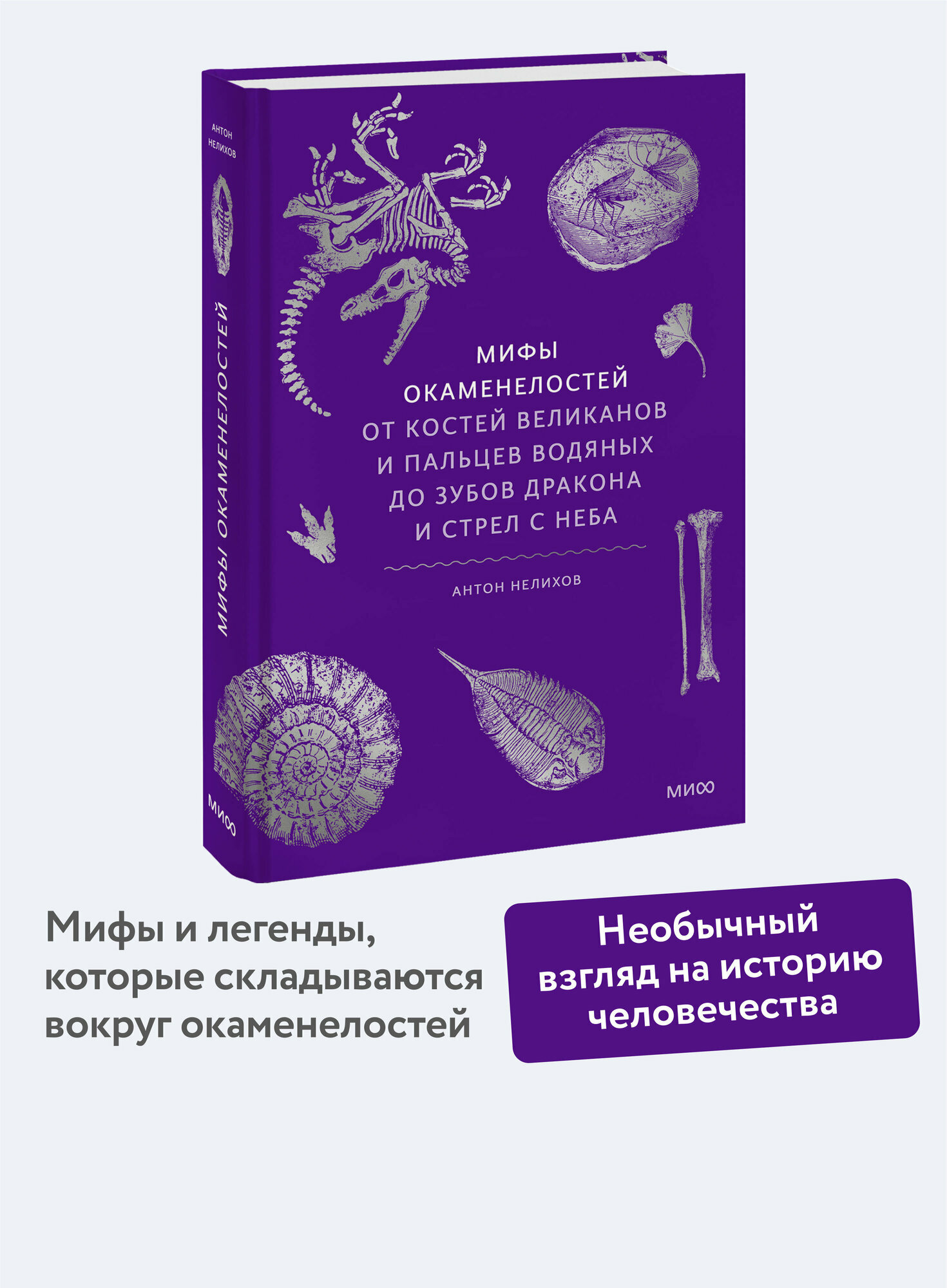 Антон Нелихов. Мифы окаменелостей. От костей великанов и пальцев водяных до зубов дракона и стрел с неба