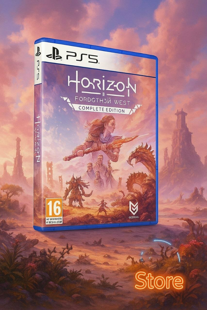 Horizon Forbidden West Complete Edition диск с игрой для PlayStation 5 с русской озвучкой