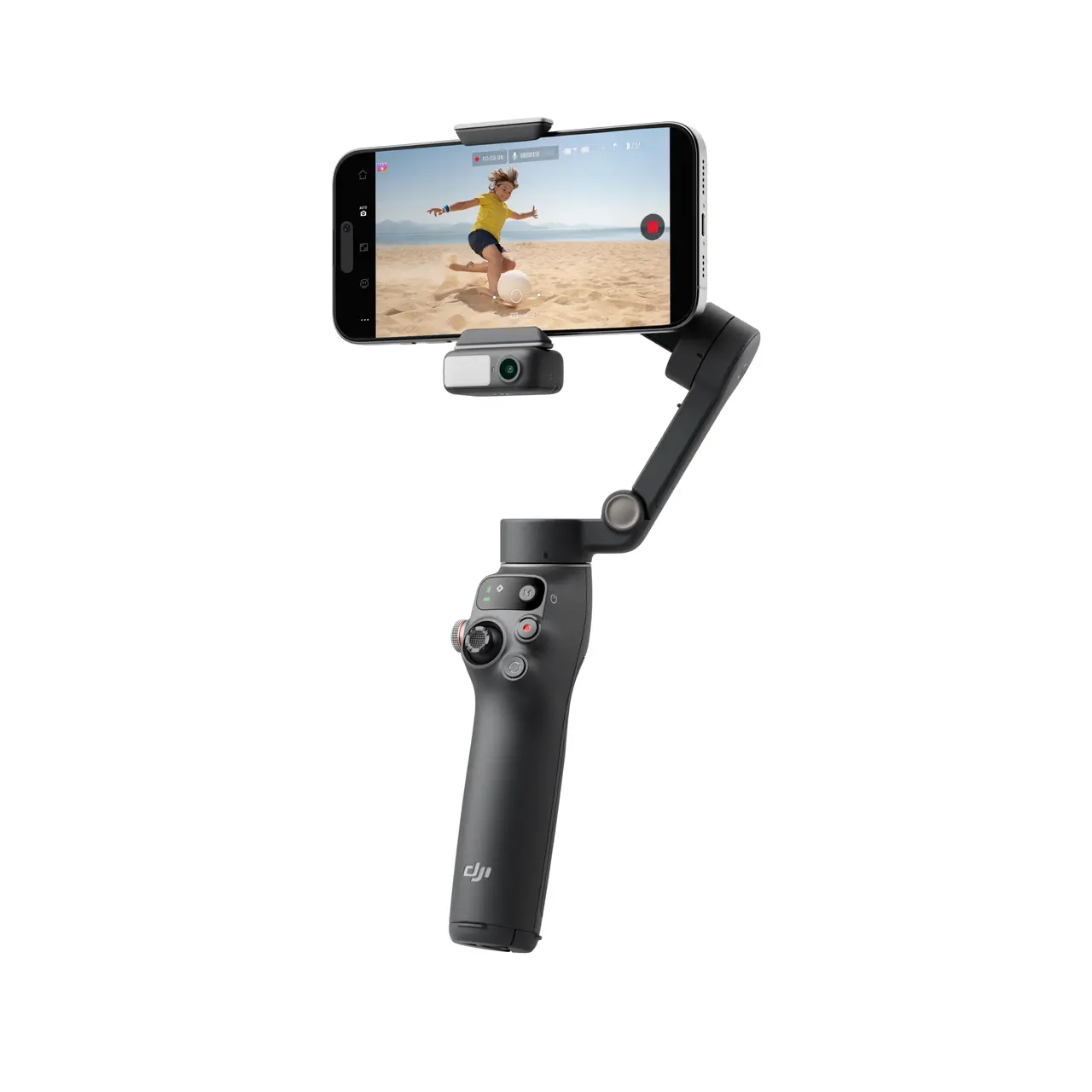 Стабилизатор DJI Osmo Mobile 7P, поддержка DJI Mimo, Android и iOS, режимы съёмки с разным углом, съёмка в движении — фото 1