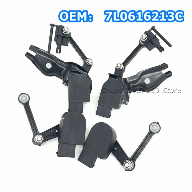 Датчик уровня подвески 7L0616214C 7L0616213D 7L0616571D 7L0616213C для Volkswagen Touareg 7L Audi Front Air, ALL 4 Pcs