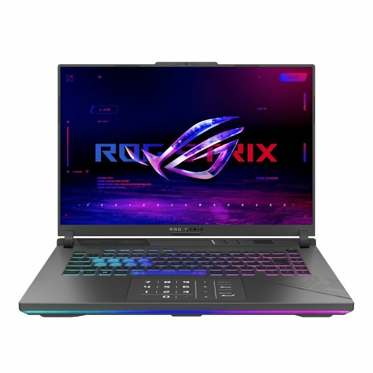Игровой ноутбук ASUS ROG G16, Intel Core i9-14900HX, RTX 4060, RAM 16 GB, SSD 1 TB, черный