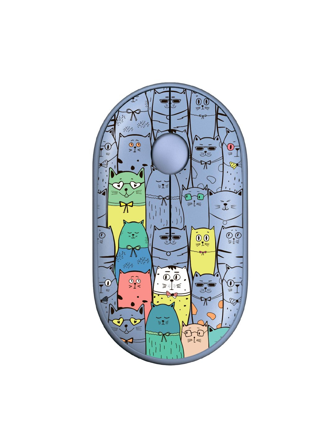 Mouse 2E MF300 Silent WL BT PETS: CATS, удобный, оптический, практичный