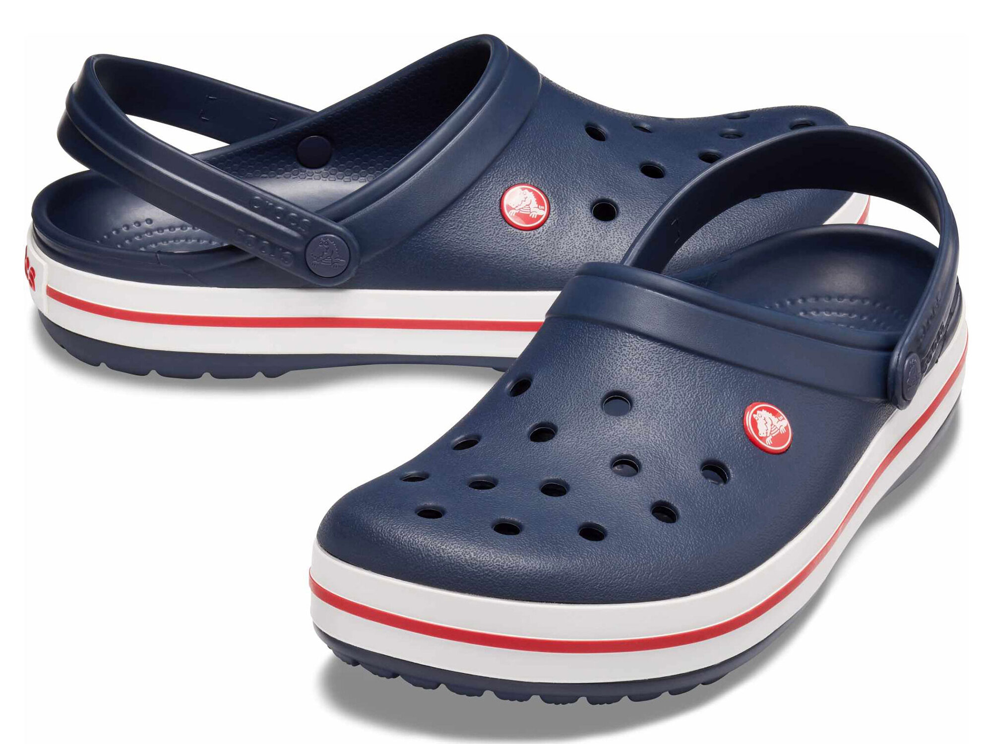 Сабо Crocs Crocband Clog, размер M8/W10 US, синий — фото 1