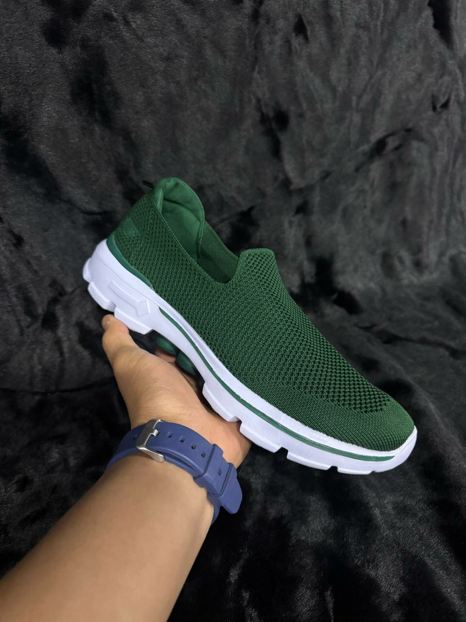 Кроссовки SKECHERS, размер 40, green/gray