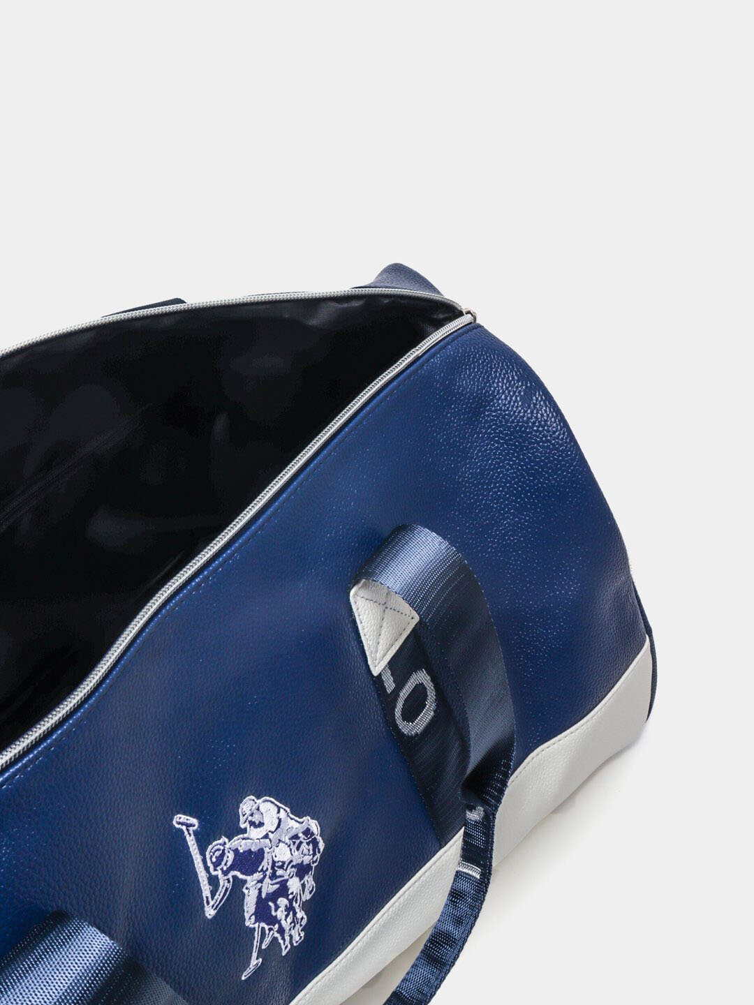 Сумка спортивная , 30 л, 23х27х53 см, ручная кладь, темно-синий — фото 1