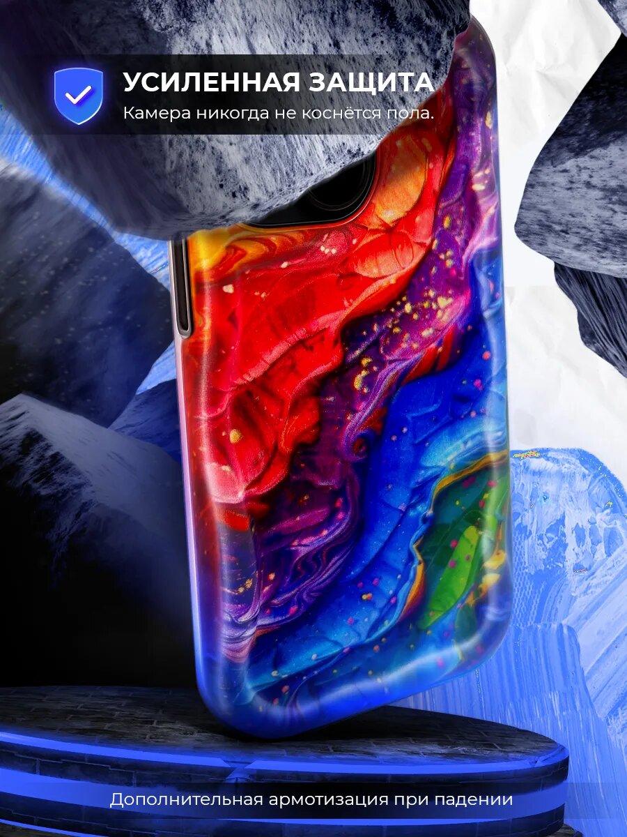 Чехол для Tecno Pova 7 (4G), Tecno Pova 7 Neo, противоударный — фото 1