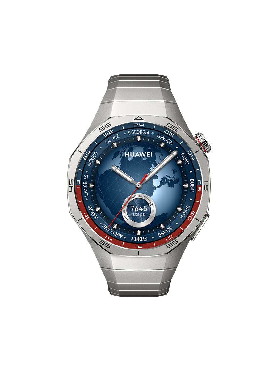 Умные часы HUAWEI WATCH GT 5 Pro 46 мм Titanium, 55020DGG — фото 1