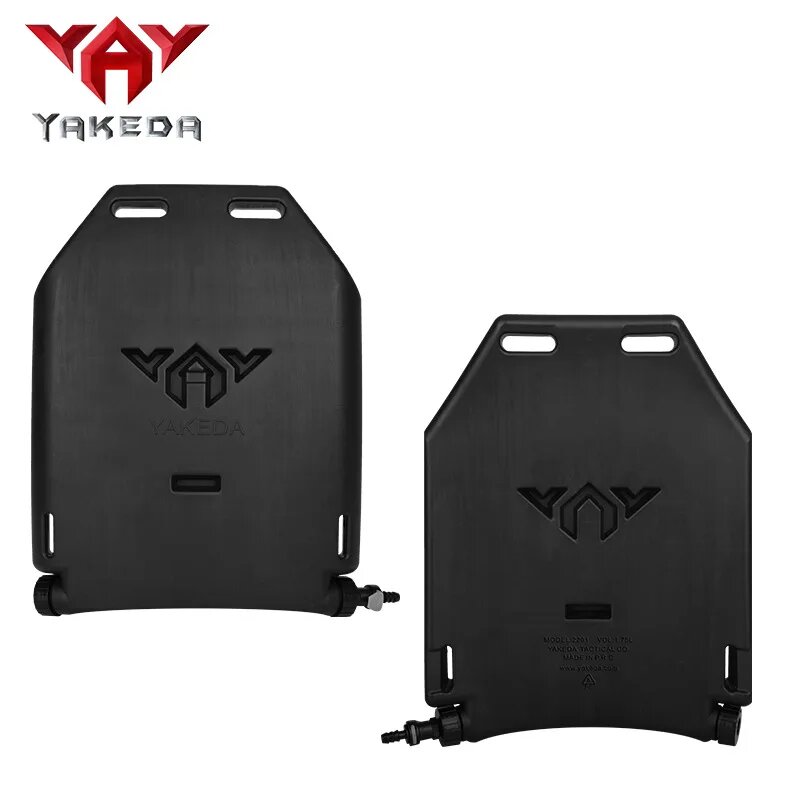 YAKEDA Тактическая бутылка для воды 175 л 31X 24 X 3 X CM Черный