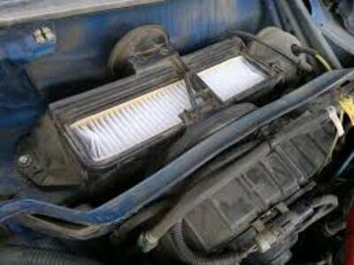 Фильтр салонный Fortech FS-132C, для Daewoo, Chevrolet, универсальный, угольный, белый — фото 1