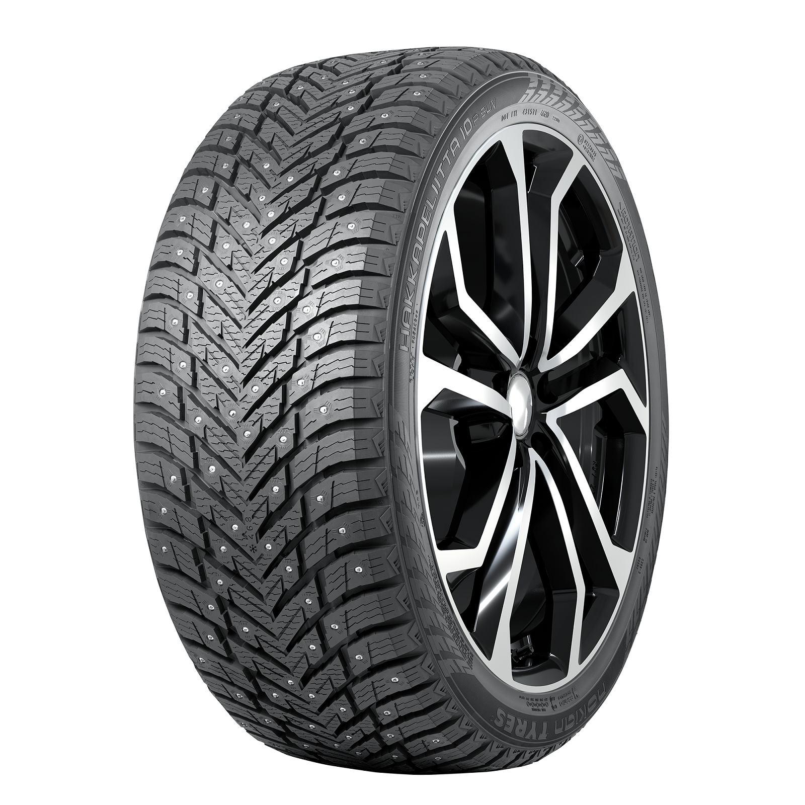Шина зимняя шипованная Nokian Tyres 225/60/17 T 103 Hakkapeliitta 10p SUV XL Ш. для легковых автомобилей TS32684